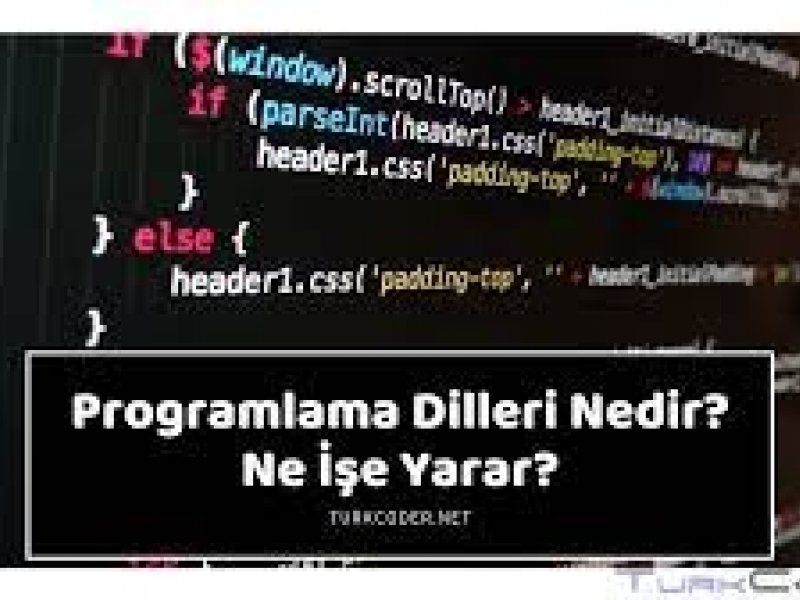 Programlama Dili Nedir ve Ne İşe Yarar?